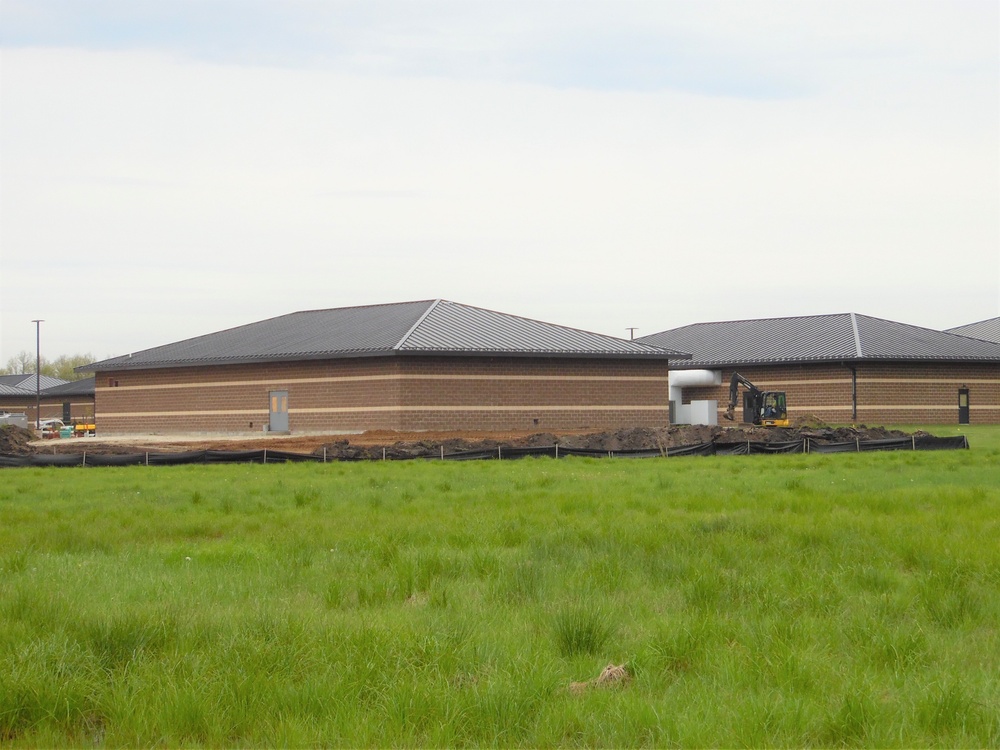 Construction on new simulations training buildings continue at Fort McCoy
