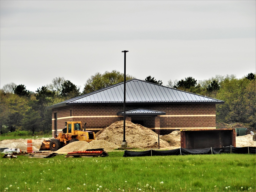 Construction on new simulations training buildings continue at Fort McCoy
