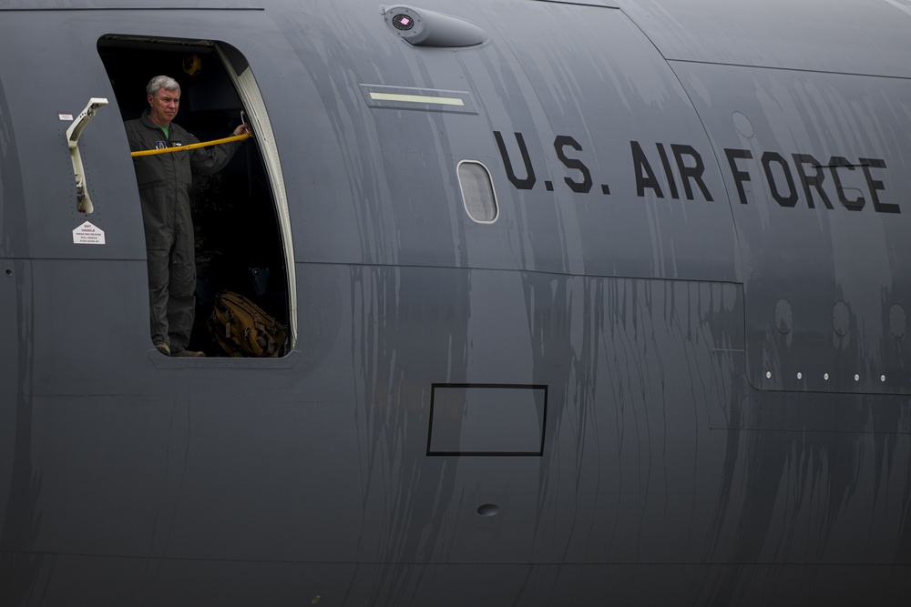 First KC-46A Pegasus lands at Seymour Johnson