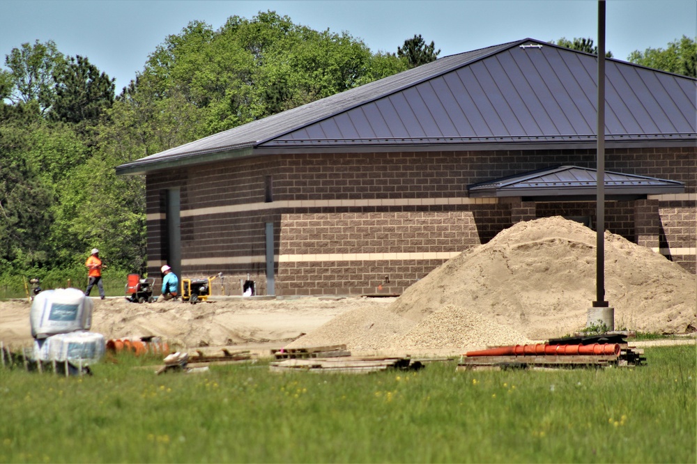 Construction on new simulations training buildings continue at Fort McCoy