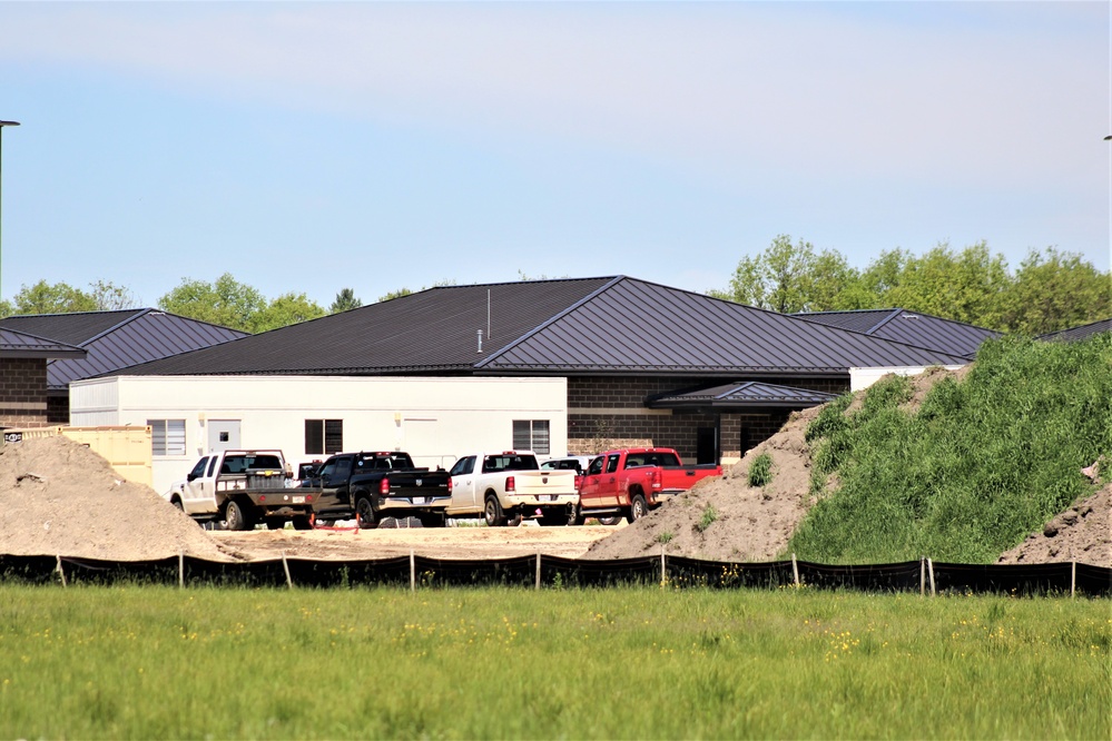 Construction on new simulations training buildings continue at Fort McCoy