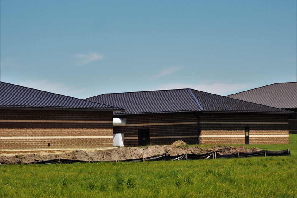 Construction on new simulations training buildings continue at Fort McCoy