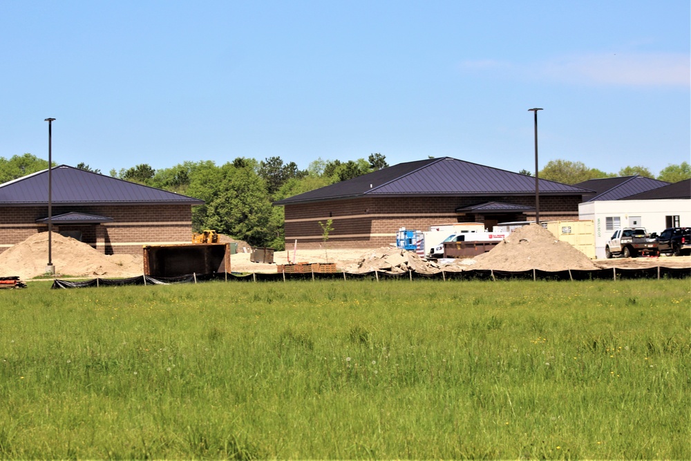 Construction on new simulations training buildings continue at Fort McCoy
