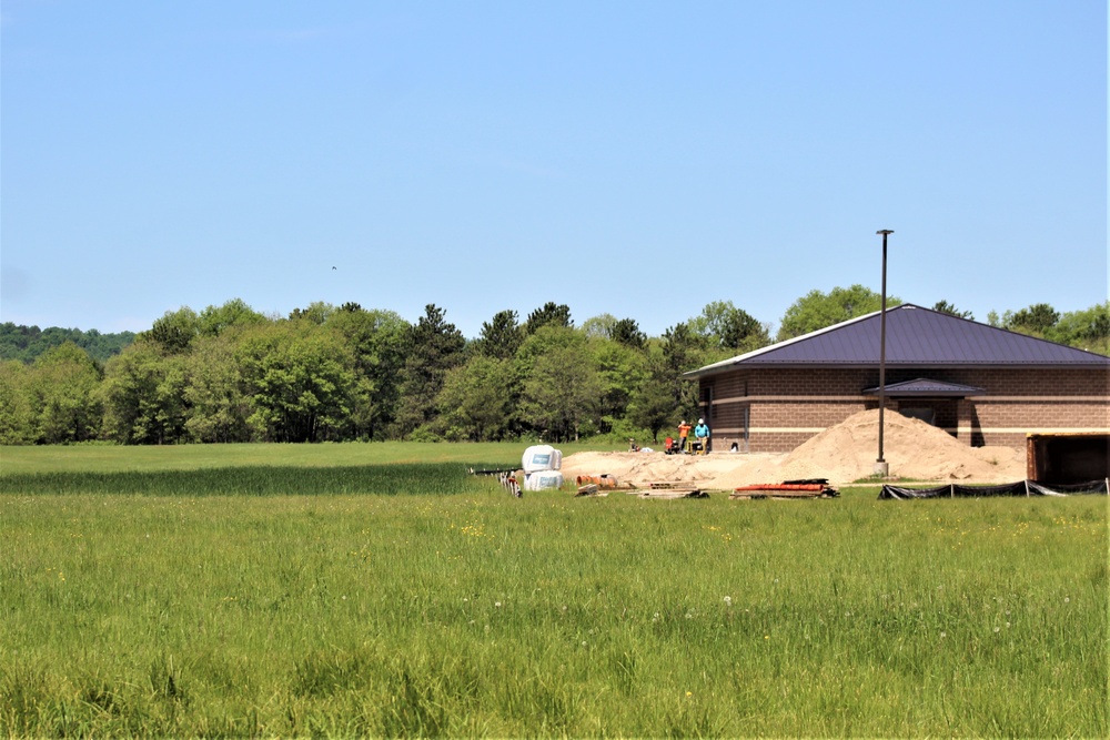 Construction on new simulations training buildings continue at Fort McCoy