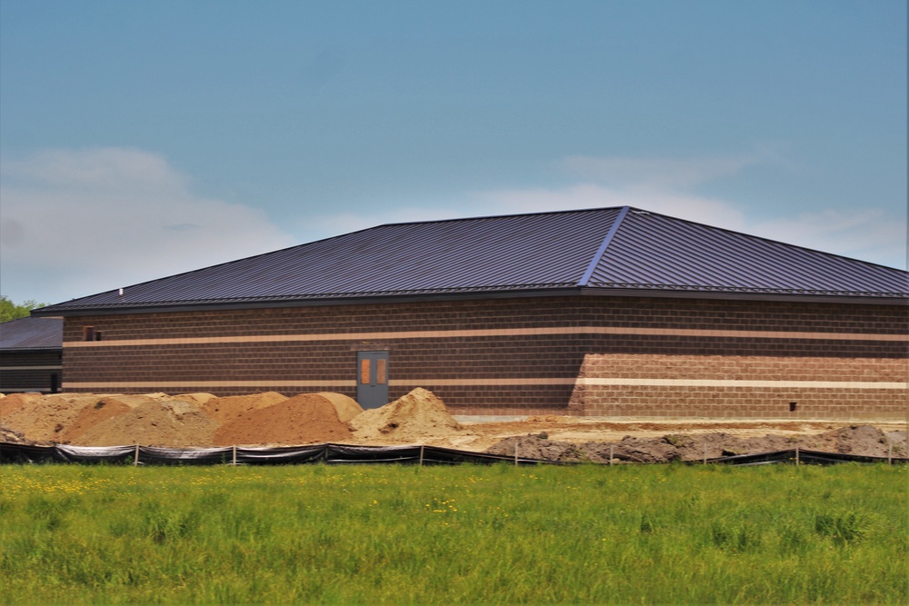 Construction on new simulations training buildings continue at Fort McCoy
