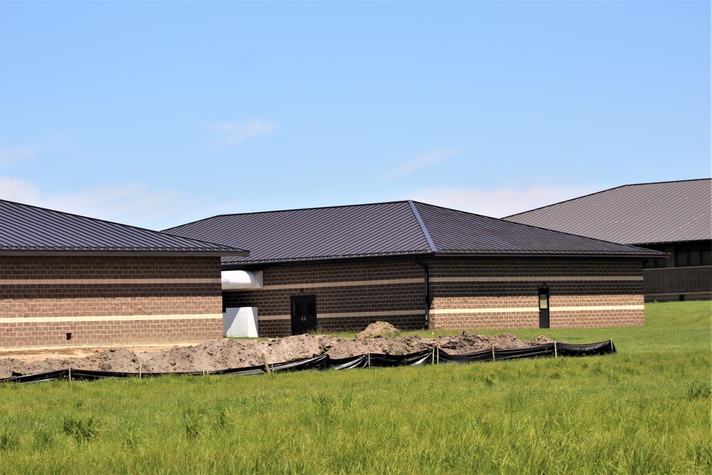 Construction on new simulations training buildings continue at Fort McCoy