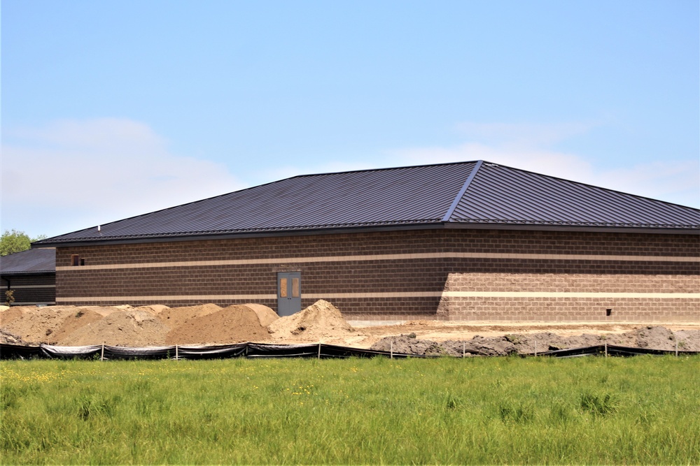Construction on new simulations training buildings continue at Fort McCoy