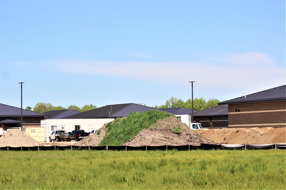Construction on new simulations training buildings continue at Fort McCoy