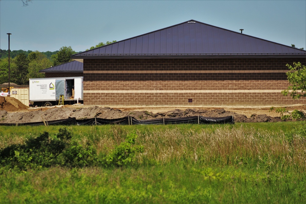 Construction on new simulations training buildings continue at Fort McCoy