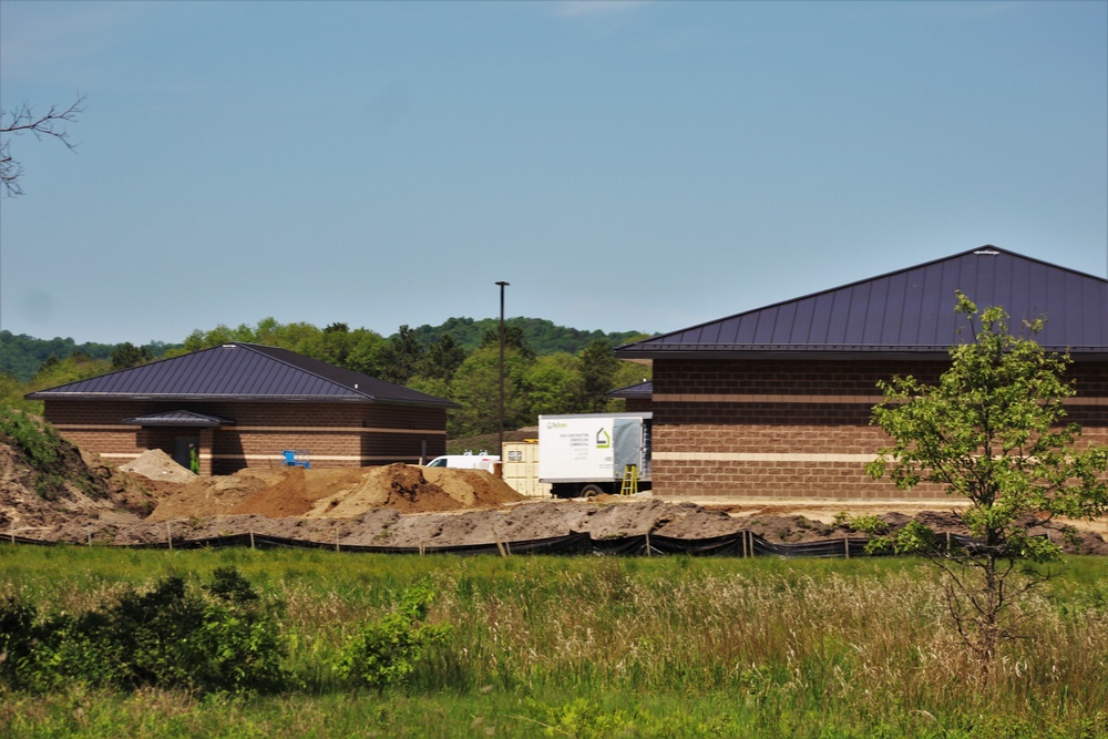 Construction on new simulations training buildings continue at Fort McCoy