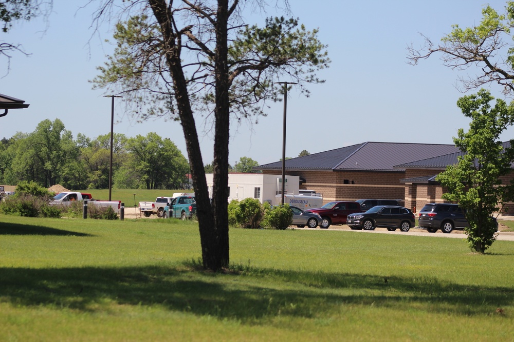 Construction on new simulations training buildings continue at Fort McCoy