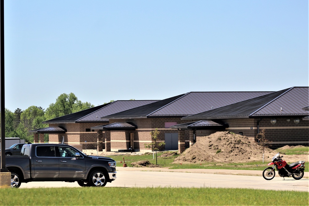 Construction on new simulations training buildings continue at Fort McCoy