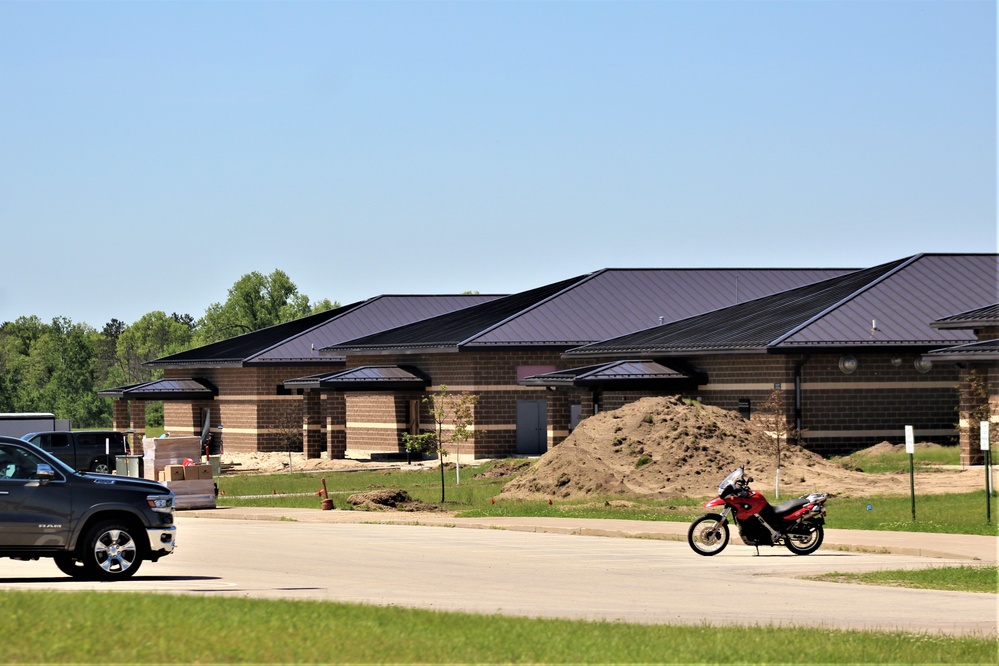Construction on new simulations training buildings continue at Fort McCoy