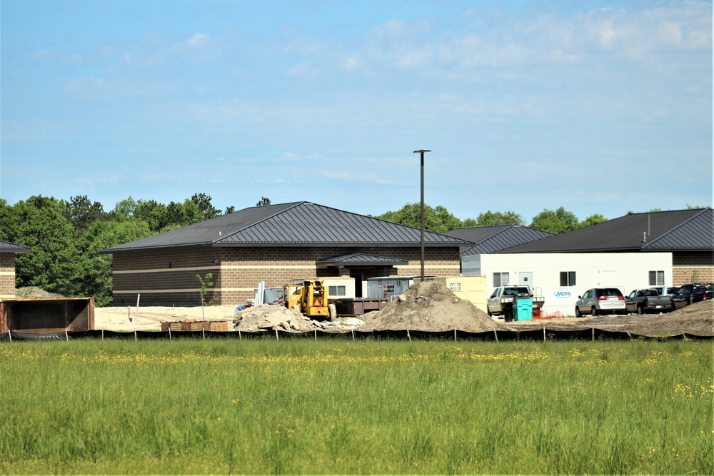 Construction on new simulations training buildings continue at Fort McCoy
