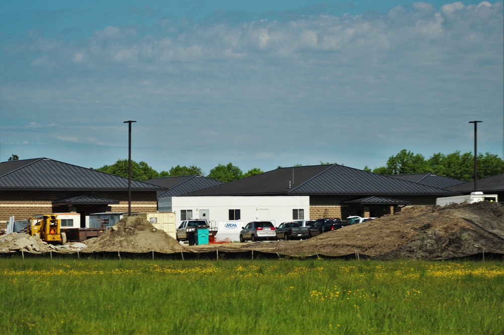 Construction on new simulations training buildings continue at Fort McCoy