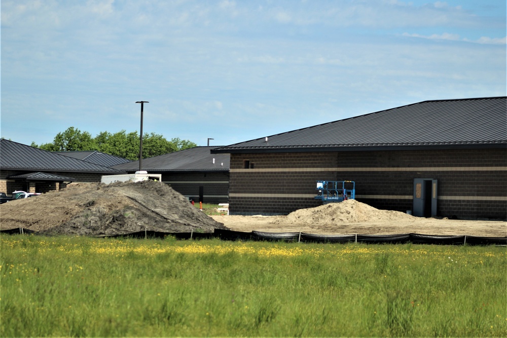 Construction on new simulations training buildings continue at Fort McCoy
