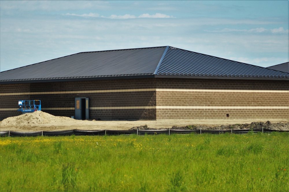 Construction on new simulations training buildings continue at Fort McCoy