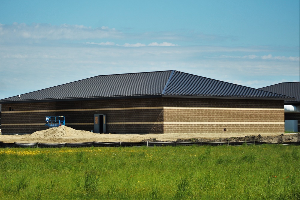 Construction on new simulations training buildings continue at Fort McCoy