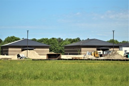 Construction on new simulations training buildings continue at Fort McCoy