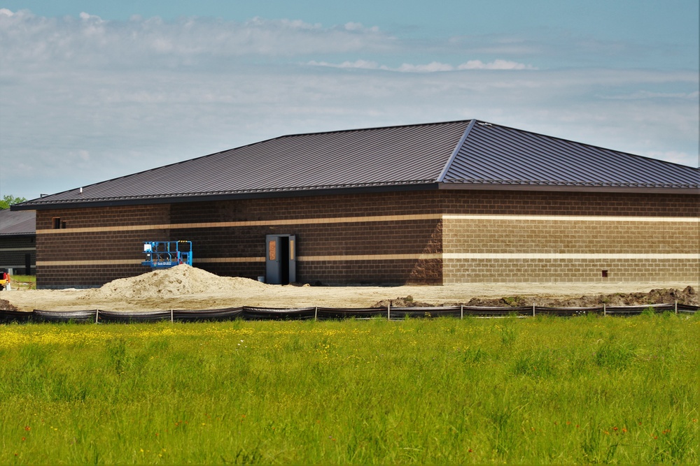 Construction on new simulations training buildings continue at Fort McCoy