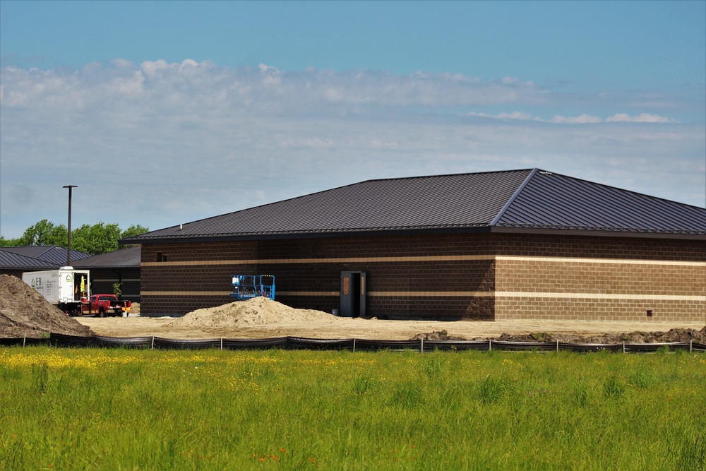 Construction on new simulations training buildings continue at Fort McCoy