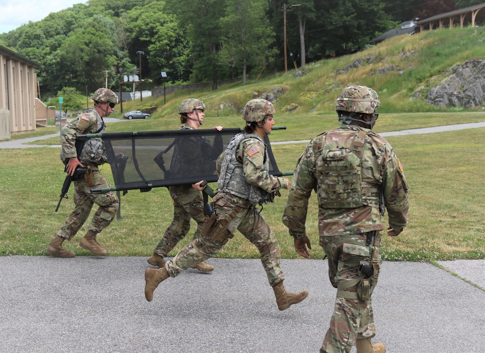 Soldiers from the 466th Medical Company, Area Support Conduct Mass Casualty Training in Preparation for their Deployment