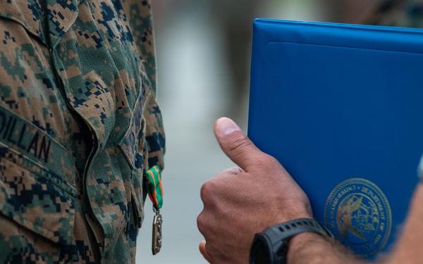 Operation Gotham: 3/2 Marines awarded for relief efforts in NYC