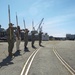 Sailors Assigned to USS Constitution Practice Pike Drills