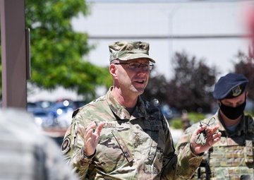 AFMC's top leaders visit Hill AFB to see operations, address diversity and inclusion