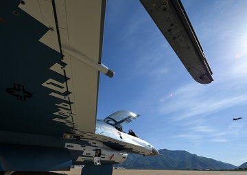 Paint shop at Hill AFB gives F-16 ‘spooky’ paint scheme