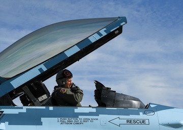 Paint shop at Hill AFB gives F-16 ‘spooky’ paint scheme