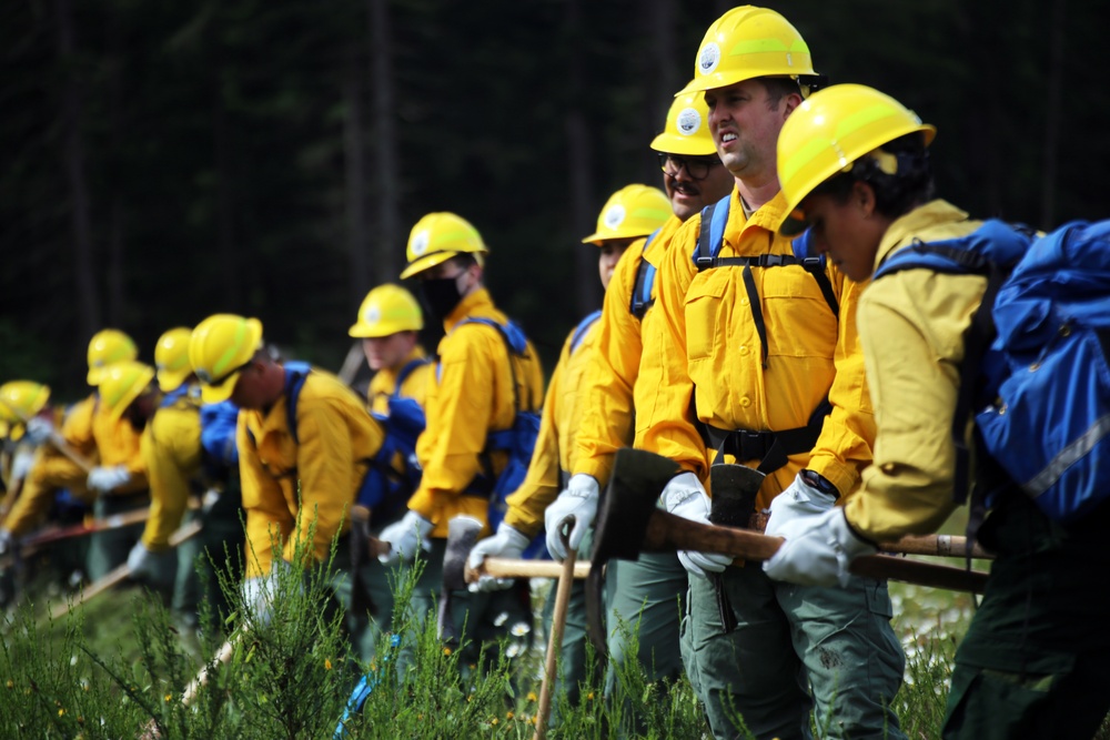 Guardsmen train for wildfire season amid COVID concerns