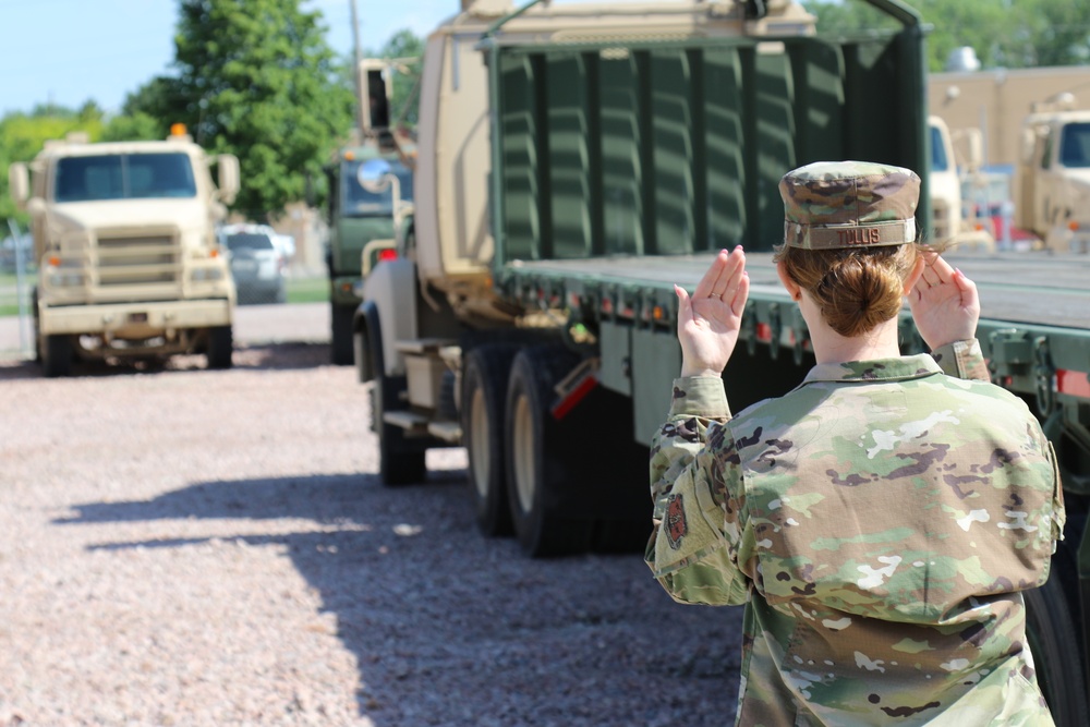 Hand and army signal training