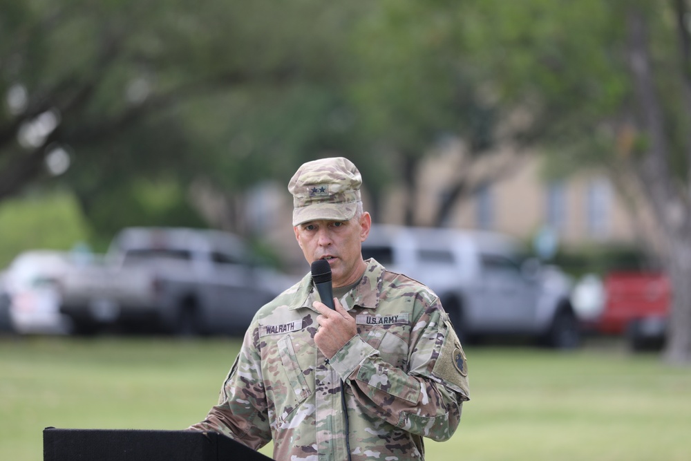U.S. Army South Headquarters and Headquarters Battalion holds change of command