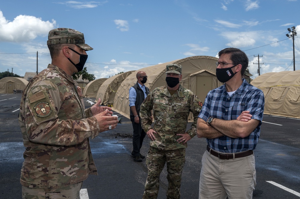 SECDEF visits JBSA-Lackland BMT