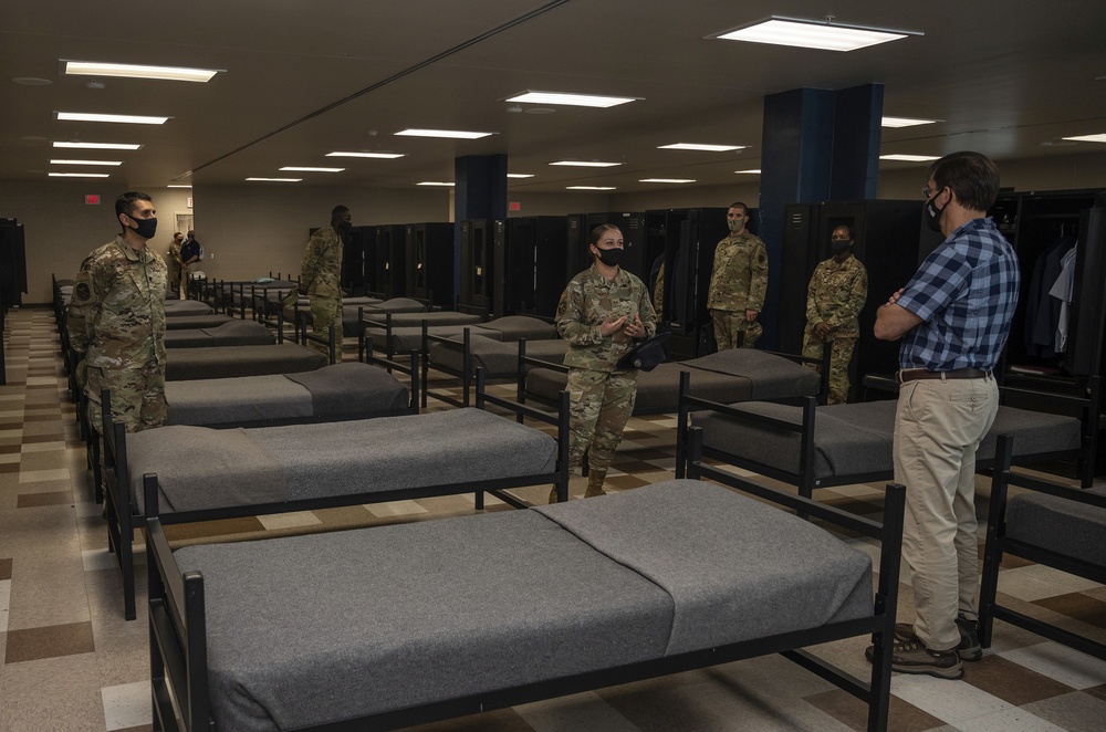 SECDEF visits JBSA-Lackland BMT