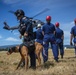 HH-60G Pave Hawk helicopter hoist training