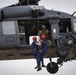 HH-60G Pave Hawk helicopter hoist training