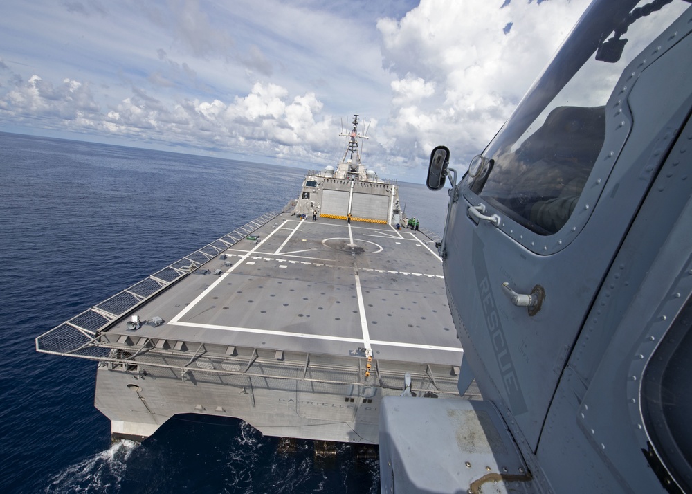 USS Gabrielle Giffords at Sea