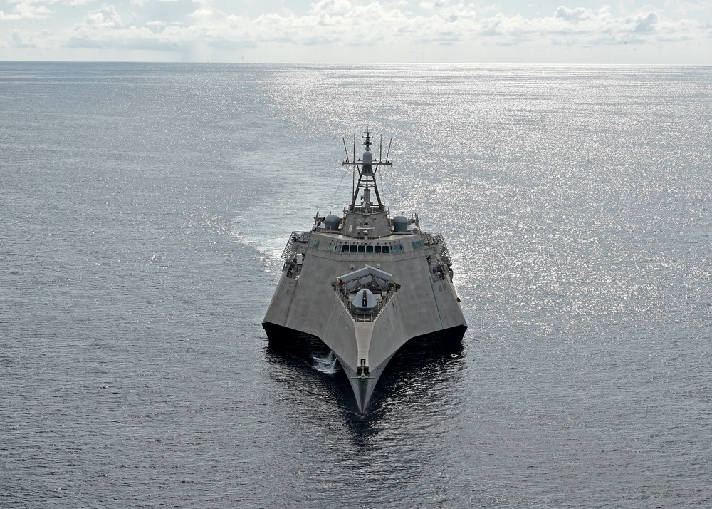 USS Gabrielle Giffords at Sea