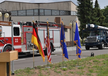 Fallen hero honored, memorialized at Ramstein