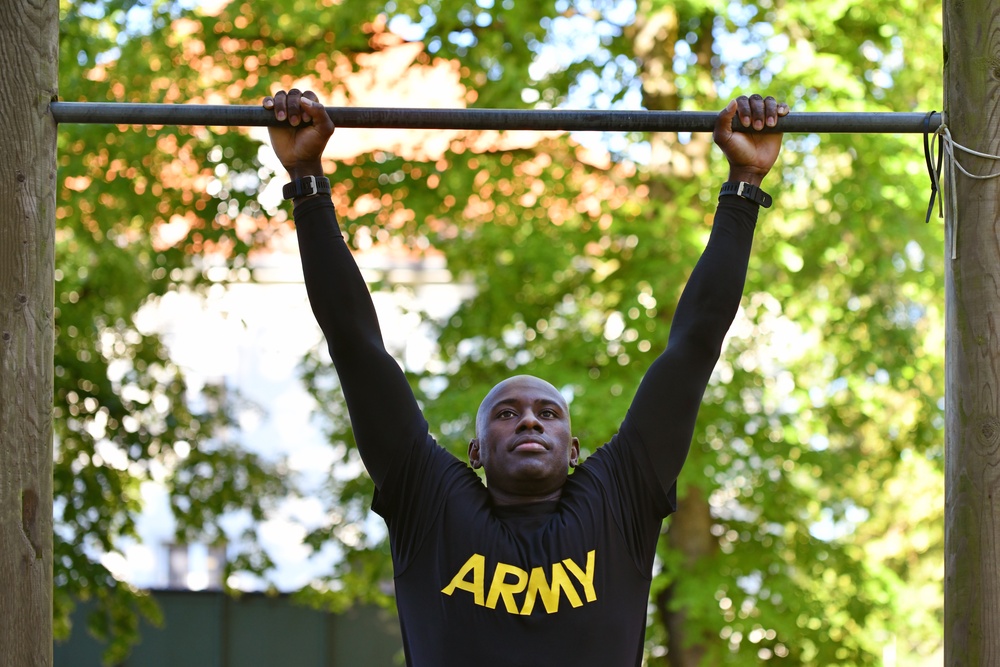 Army Physical Training in Germany