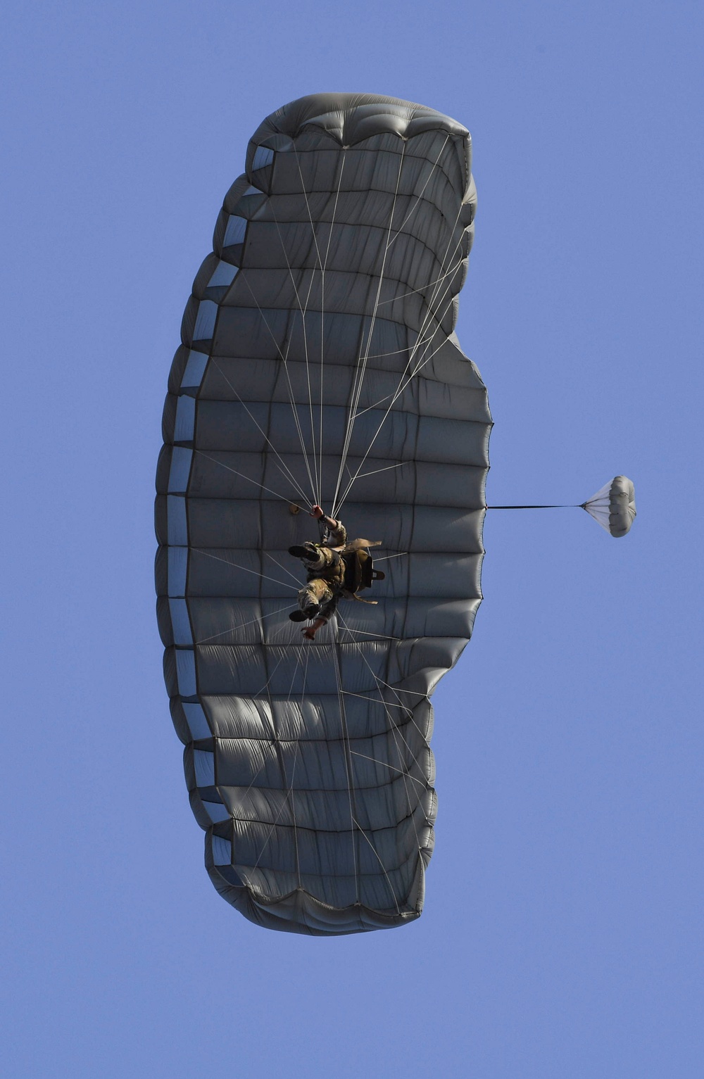 The 82nd Expeditionary Rescue Squadron performs HALO jump