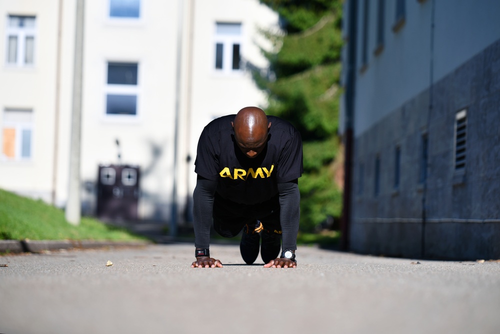 Army Physical Training in Germany