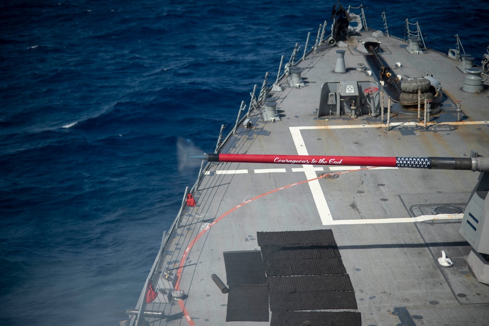 Rafael Peralta Conduct Live-Fire Exercise