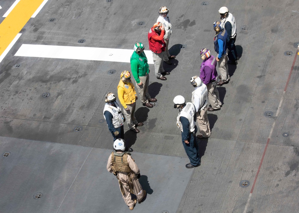 USS Bataan (LHD 5) Change of Command Ceremony