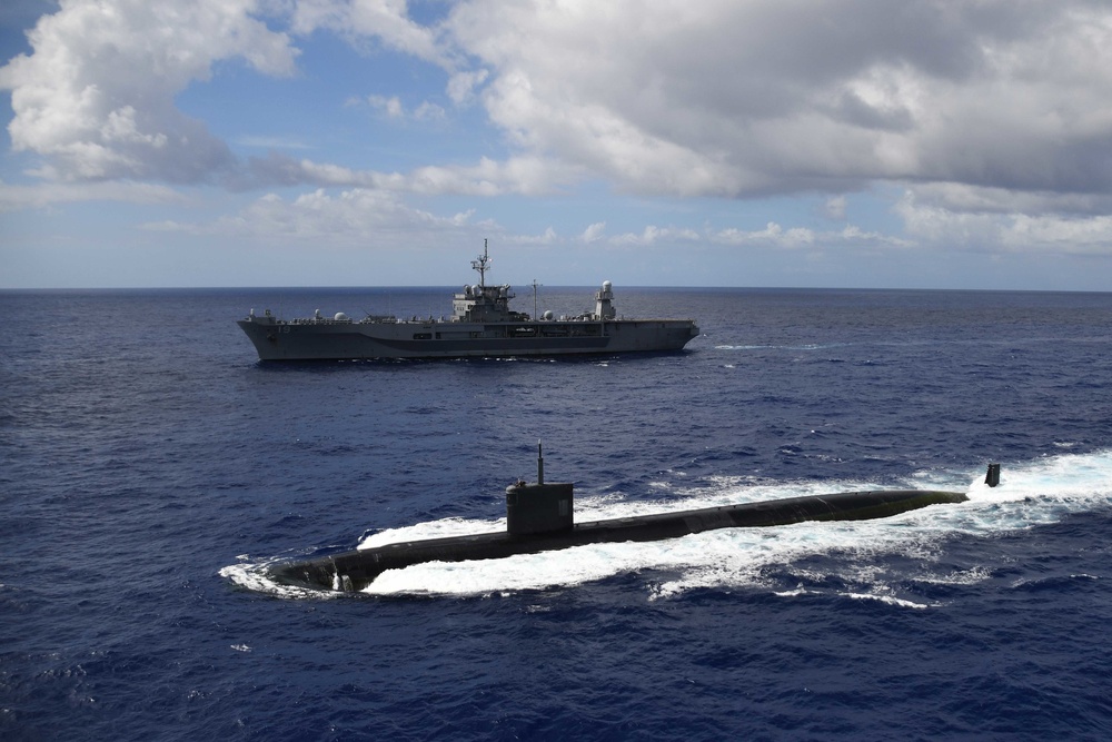 USS Blue Ridge &amp; USS Asheville PHOTOEX