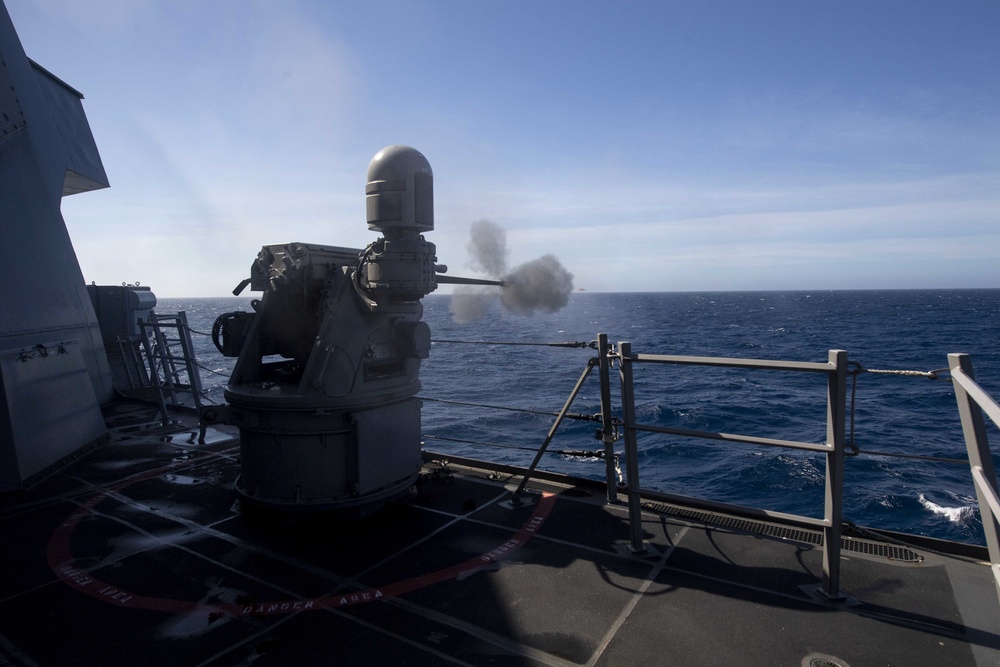 Rafael Peralta Fires Mark 38