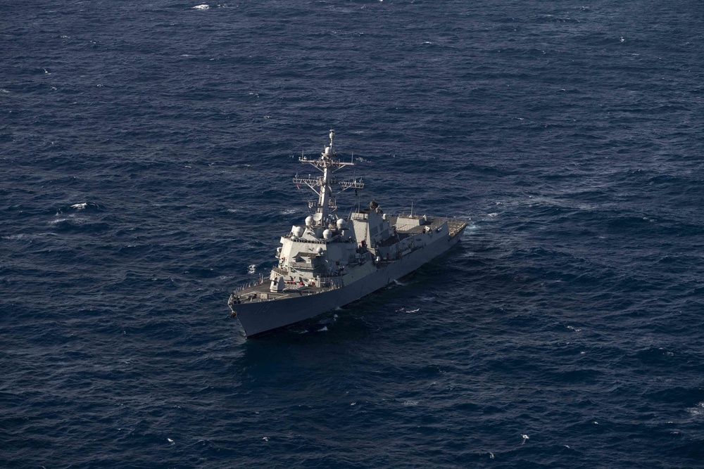 Rafael Peralta Sails the East China Sea