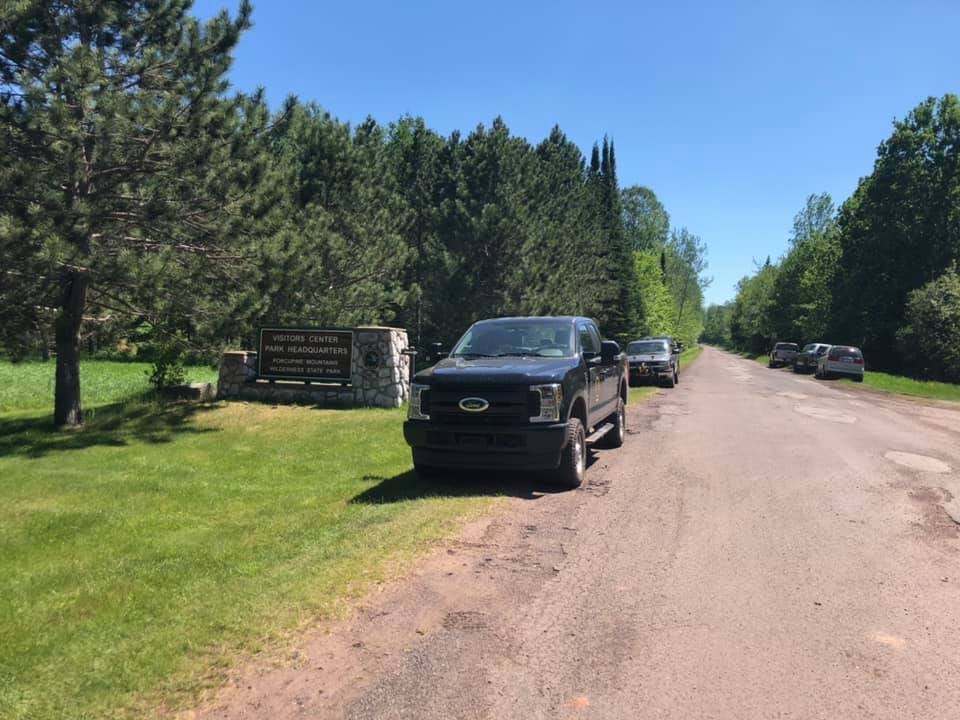 Michigan National Guard and Department of Natural Resources jointly host Distinguished Visitors Day to showcase infrastructure improvements at Porcupine Mountains Wilderness State Park in Ontonagon County
